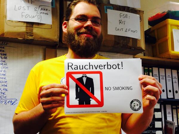 Maria_Meister's tweet photo. No smoking @kif42 ;) #kif42 http://t.co/OwMIWF57Iy