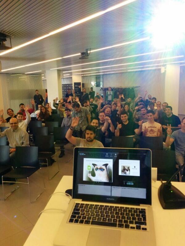 fernando_cejas's tweet image. Look at the audience how happy they are! Thanks! Talk given at @MW_Centre at such a great event by #SmashTech