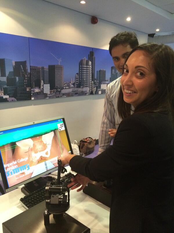 GynaeGeek's tweet image. Using #haptics to perfect vaginal examination technique #ifcpc2014