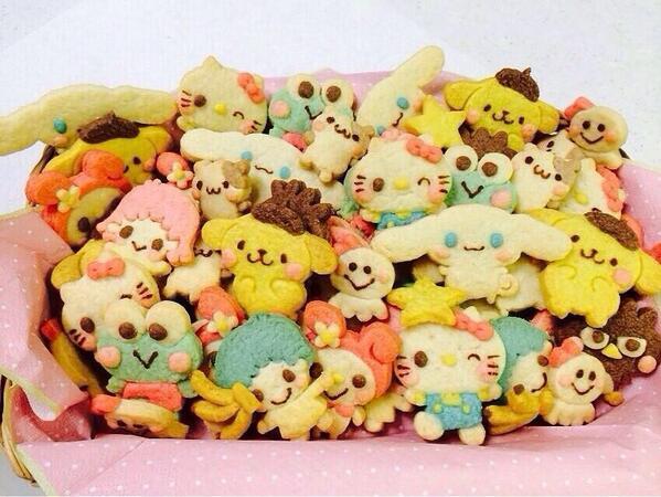god_apli's tweet photo. 可愛いサンリオクッキー♥ http://t.co/KD8zh4s8XV