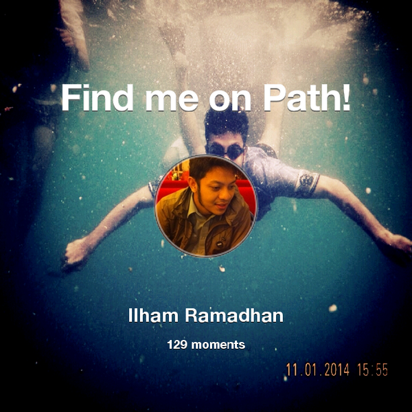 ramailham's tweet photo. I've shared 129 memories with my friends on #Path - see them now at http://t.co/KKRoai6ncv! #thepersonalnetwork http://t.co/f4XT1QFsZo