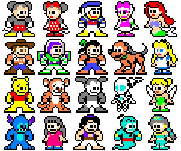 ８ビット ディズニー 8bit Disney Twitter