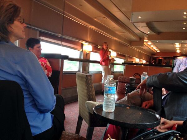 StuMorCanada's tweet image. Great pic @TravelOnly_Greg: Learning lots on #twittertrain with Twitter Canada's Managing Director @kirstinestewart  http://t.co/sCDtB1wodz"