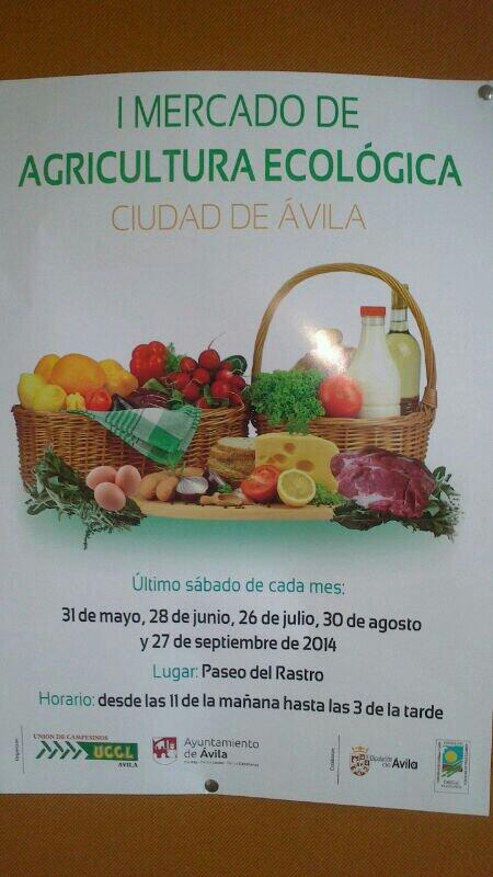 Mironcillo_Av's tweet image. El sábado 27 de septiembre última jornada del Mercado de Agricultura Ecológica Ávila @ucclprensa @Ayto_Avila