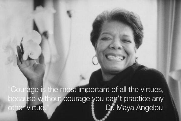 Dr. Angelou, You will shine on in my heart and in this world. Thank you.