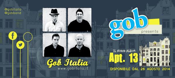 GobItalia's tweet photo. NEW GRAPHIC DESIGN FOR GOB ITALIA @gobband @TomThacker41 http://t.co/c54rOa3WEL