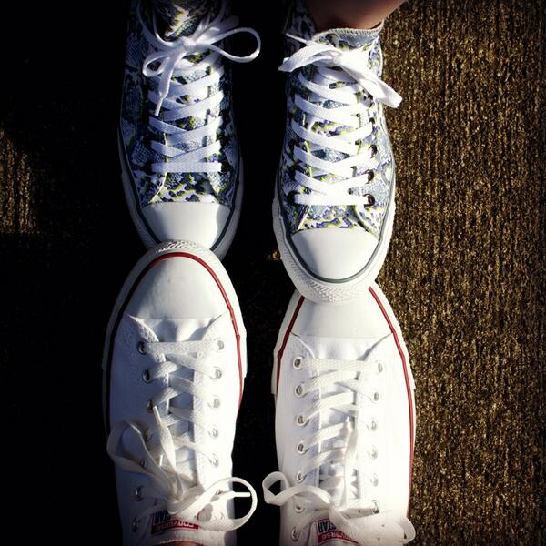 his and hers converse