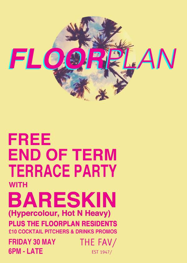 FloorPlanHQ's tweet photo. Two more days till we return to @The_Faversham to bring you some summer heat with @BareskinUK. Factor 50 recommended. http://t.co/F1F5Uzanrt