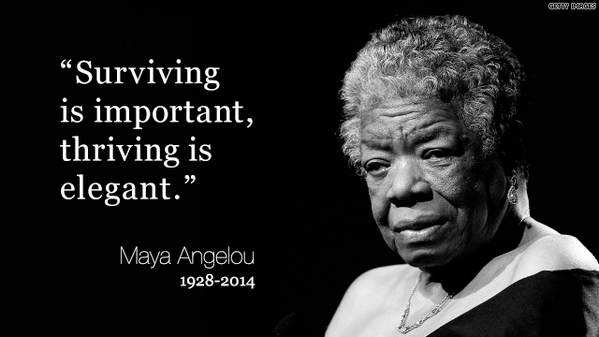 HLNTV's tweet photo. Read some of #MayaAngelou's latest tweets: http://t.co/hg6hrQ0zEI http://t.co/rm7cWYeUui #MayaTaughtMe