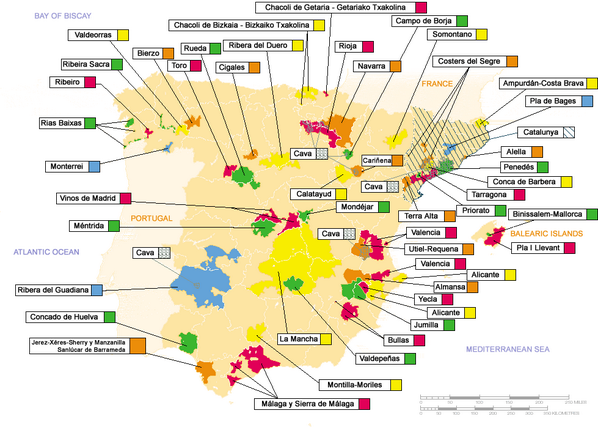 BoozeBrotherslv's tweet photo. #winemap #spain #regions #travel #experienceeverything #wine #food #summer #vacation http://t.co/J5T66HoHnQ