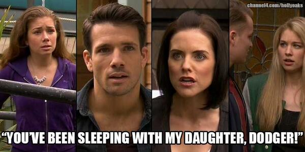 Hollyoaks's tweet photo. Oh, so that’s everything ruined then… #Hollyoaks http://t.co/iRFddjyT9t