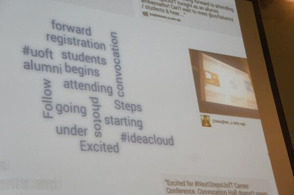 IdeaNotion's tweet image. See you all at the Spring Reunion @RipleysAquaCA and check out #IdeaCloud on large screens! #uoftalumni #utshaker