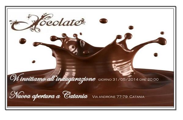 Siamo lieti di Invitarvi all'inaugurazione del nostro punto vendita che si terra' sabato 31 maggio dalle ore 20,00.