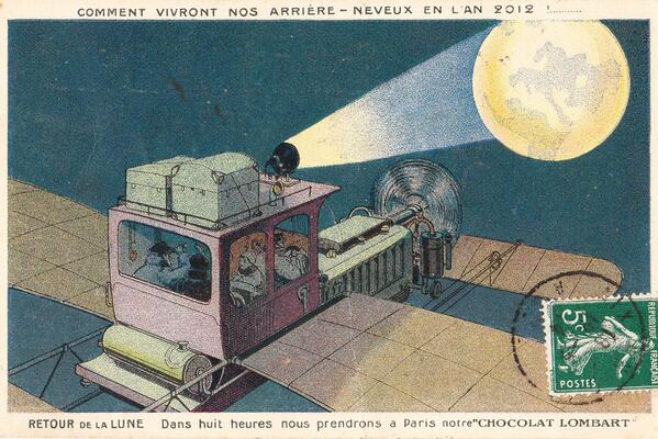 WIREDScience's tweet image. Here's how people 100 years ago thought we'd be living today. wrd.cm/1ju0gxs