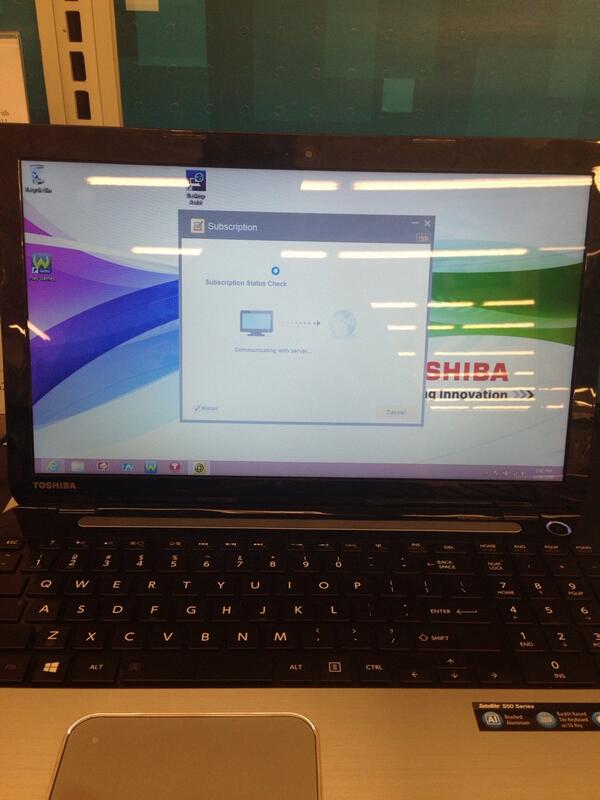 mh_craddock's tweet image. Computer shopping with a friend and a display computer just locked up on me. This is why I&apos;m a Mac. #PCProbs