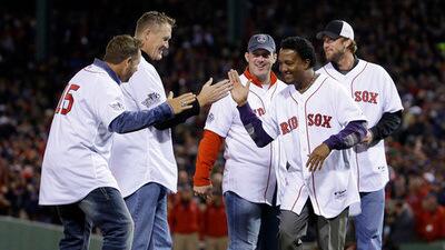 BostonSB's tweet image. Catch the 2004 World Series reunion tonight at Sox/Braves. Last minute tix available here: tiqiq.us/Sox2004WS