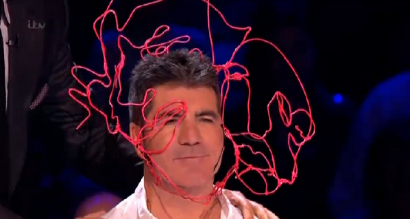 OK_Magazine's tweet photo. Looking good @SimonCowell! #BGT http://t.co/Iqg0XEZ8qM
