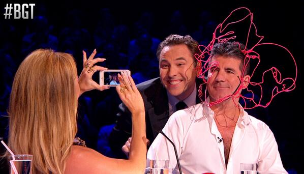 Don’t worry, Jamie, you don’t have to take this guy too seriously… #Cartel #BGTlive