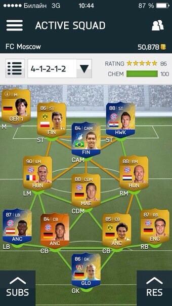 Для любителей #фифа #FIFA ⚽️ у друга вот такой кашерный состав, например😎