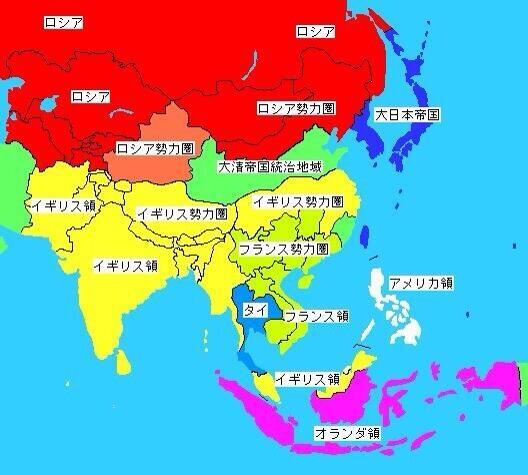 何度でも書きます これが戦前のアジアの実態 違います Togetter