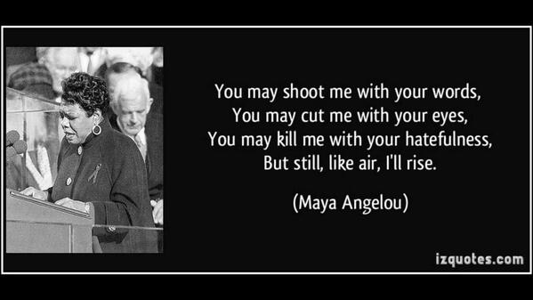 To a world class poet whose words changed how we live and view our world. #RIPMayaAngelou  #StillIRise