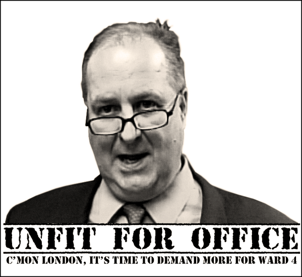 HowardsAPlenty's tweet photo. Time to take out the trash! #LdnOnt #ldnvotes http://t.co/OG3AtRRVVN