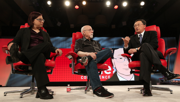 "We have a lot of problems, but we are not dead" - Blackberry CEO, John Chen  #codecon recode.net