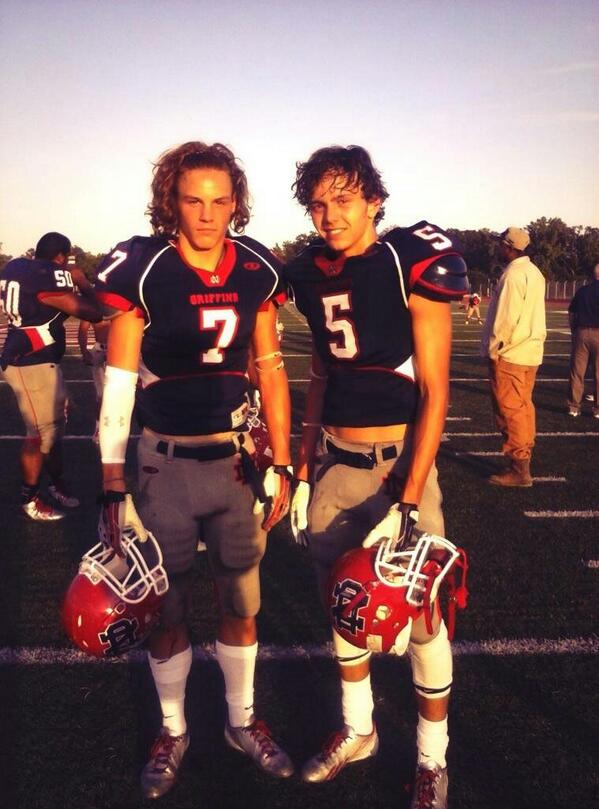 sojka7's tweet image. Me and my boy went dumb in the spring game. #2ints #1passbreakup #7