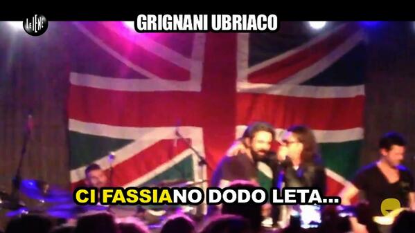 redazioneiene's tweet photo. Omar Pedrini diventa iena a causa di Gianluca Grignani. http://t.co/LuZSOL016M