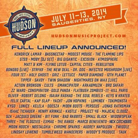 12thplanet's tweet photo. Retweet this for a chance to win two tickets to the @hudson_project July 11-13 in Saugerties, NY!! http://t.co/KlSiU6k9gD