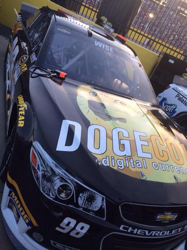Lionel_Racing's tweet photo. Hey folks, share the news- we'll be offering @Josh_Wise #Dogecoin car soon! Details and ordering info still to come! http://t.co/h8dd3VM1XQ