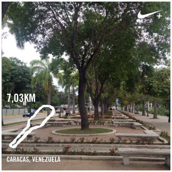 Ojaris's tweet photo. #Entrenamiento #runnees Acabo de correr 7,03 km a un ritmo de 6'42"/km con Nike+. http://t.co/GHAdjB9nQD #nikeplus http://t.co/TenmR9X1uj
