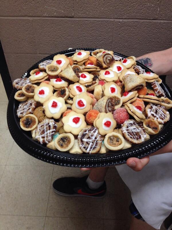 Yummy treats for Delta Alumni.