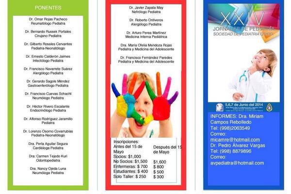 Jornadas de Pediatría Cancún Junio 2014