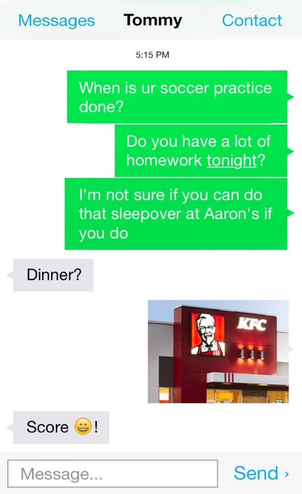 kfc tweet picture