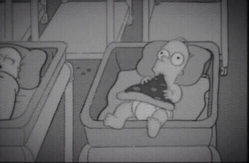 Lunatwts's tweet photo. Yo, cuando nací. 🍕 http://t.co/muyDvAFdfa