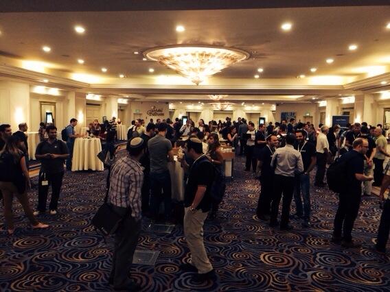 Paulinedfr's tweet photo. #ElevateTLV looks fully packed today! Basics &amp; Programmatic Tracks start in 15 minutes! http://t.co/36JYVqyuPV
