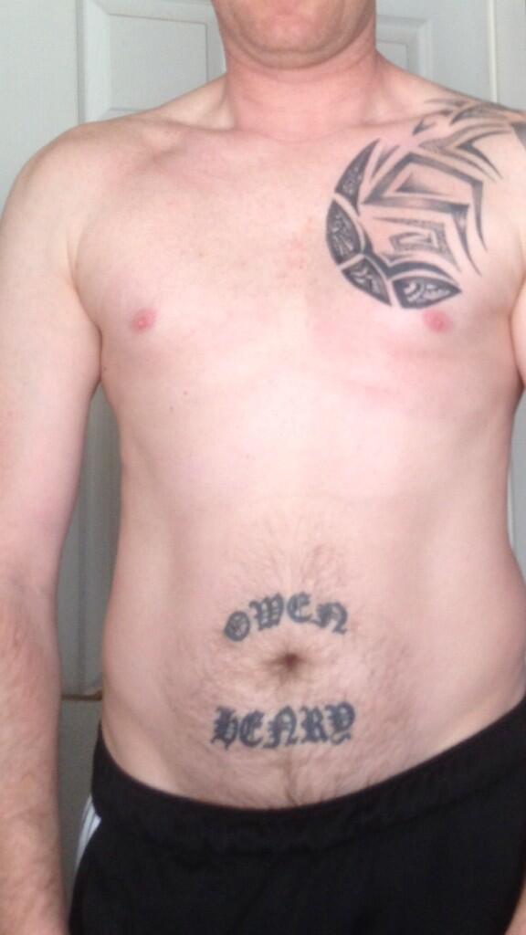 It's all coming tgether now 1 n half stone shed chasing them chickens round Asda n running up n down curbs