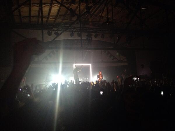greysonchance's tweet photo. the 1975 show was awesome http://t.co/7OmBQrurYB