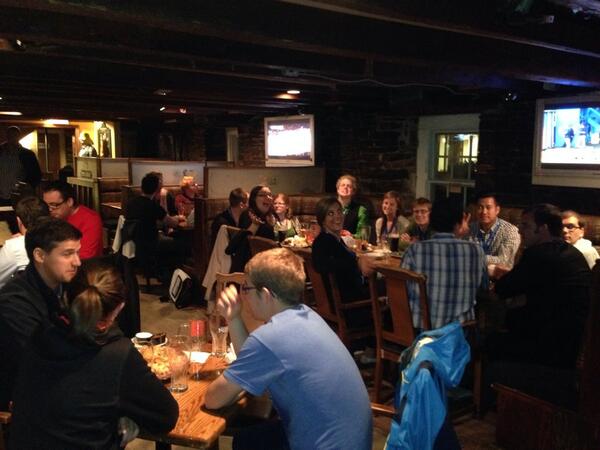 cedavis82's tweet image. @csce2 YP group at the pub after the amazing race #halifax #csce2014