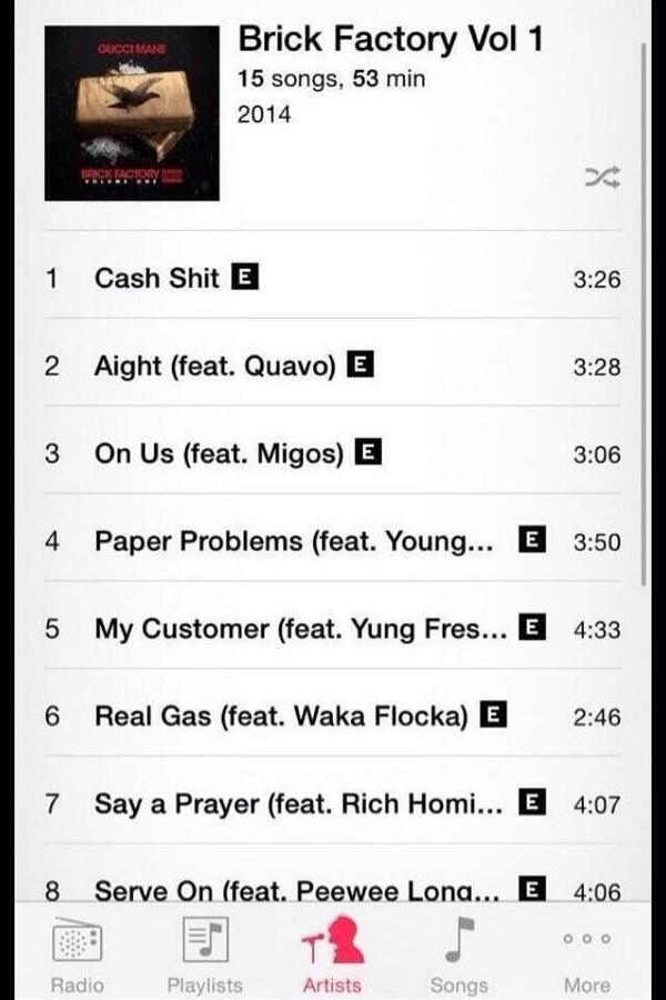 TRAPGENIUS's tweet image. "@RewindyTheGreat: @gucci1017 http://t.co/YhhwEPIOkF" #paperPROBLEMS on repeat now.... #Brickfactory