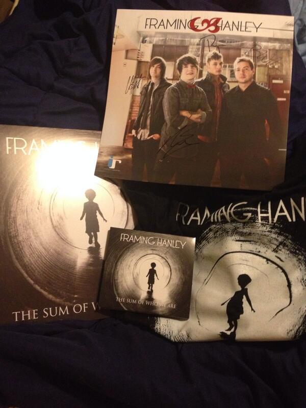 EmmyPundsack's tweet photo. These finally arrived!!! Love this album! @FramingHanley @FHfans http://t.co/AG3YzS0884