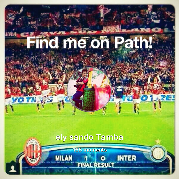 elysando's tweet photo. I've shared 168 memories with my friends on #Path - see them now at http://t.co/k9qVq3eT5w! #thepersonalnetwork http://t.co/m8BtrAi18R