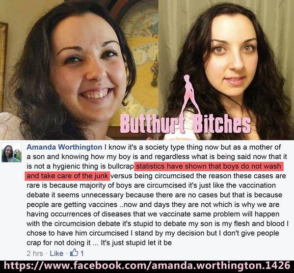 team_uncut's tweet photo. This lady is crazy! Dumb Butthurt bitch. http://t.co/jOzrDtRfGi