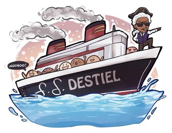 BarryJezebel's tweet photo. We're waiting @TheOrlandoJones. Are you coming aboard the #USSDestiel? http://t.co/Hpzbt97IeO