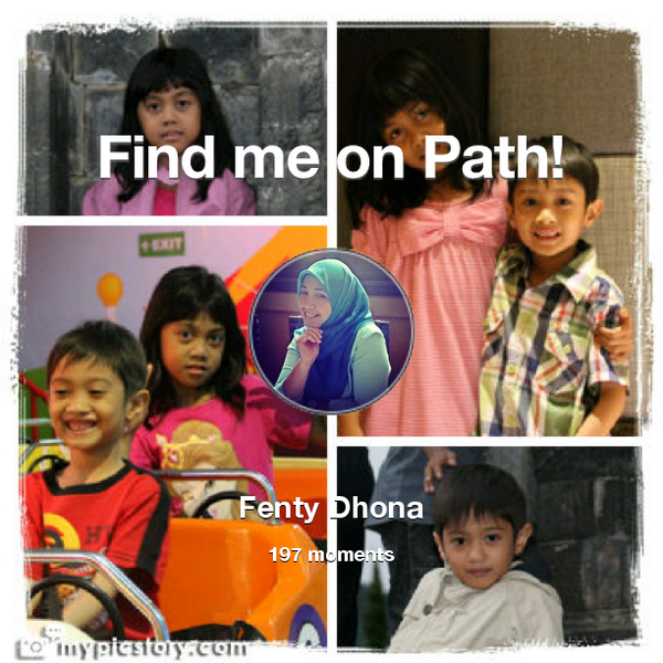 fentydhona's tweet photo. I've shared 197 memories with my friends on #Path - see them now at http://t.co/wBiNjghCNA! #thepersonalnetwork http://t.co/27W3cyLjGN