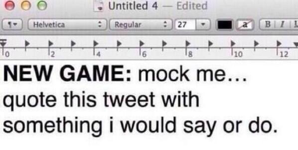 “@papajchns: PLEASE PLEASE ” I wouldn't really know considering you're a stranger i