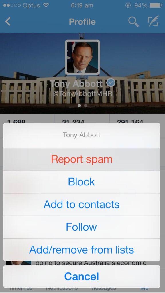 PaulTheHand's tweet image. Let's play a game, Stop tony from using twitter! Report as spam!