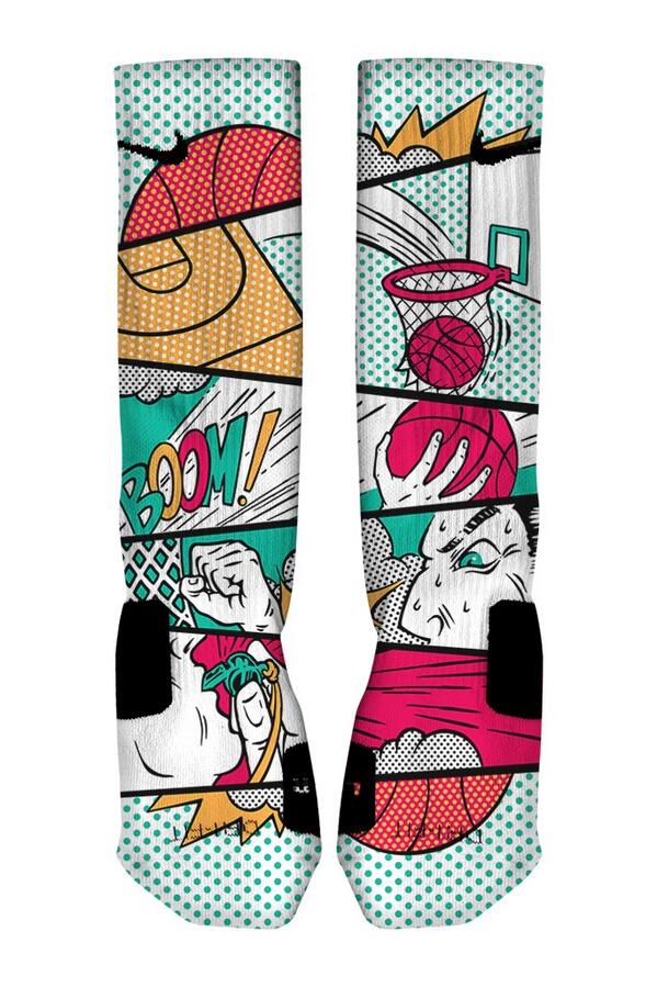 EliteSockGame's tweet photo. Custom Elite Socks "Sunday Stripes" http://t.co/cTOYC3oWkM