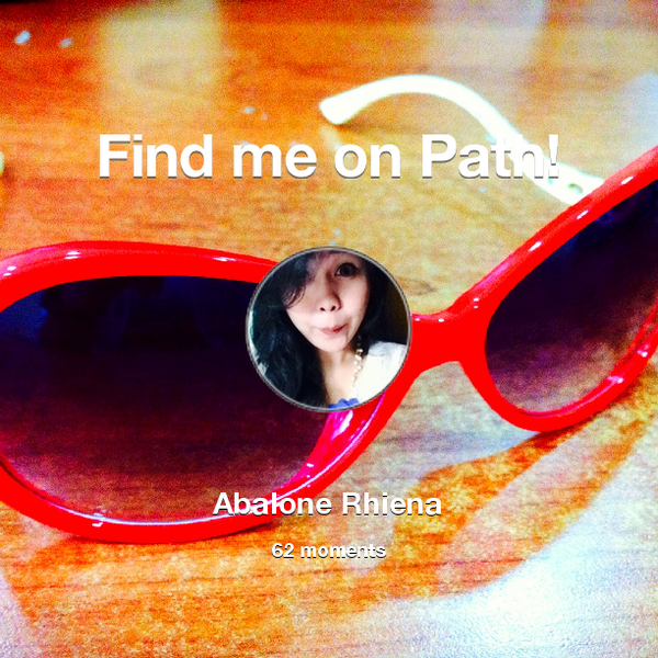 abalone_rhiena's tweet photo. I've shared 62 memories with my friends on #Path - see them now at http://t.co/sc8HT1hBju! #thepersonalnetwork http://t.co/XmDayT4eWq